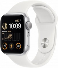 Apple Watch SE 2022, 40 мм спортивный ремешок (белый) (MNJV3)