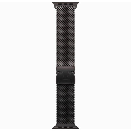 Часы Apple Watch Ultra 2 GPS + Cellular, 49 мм Milanese Loop (черный), размер M