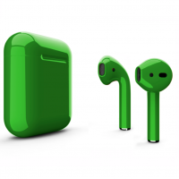 Беспроводные наушники Apple AirPods 2 зелёный глянец (2222214)