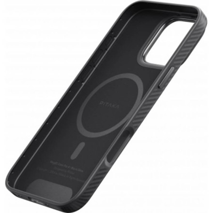 Чехол для iPhone 16 Pro Max Pitaka Military-Grade Protective Case противоударный (черный)