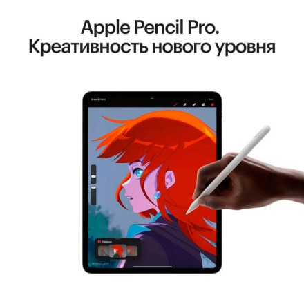 Планшет Apple iPad Pro 11" 2Tb (2024) Wi-Fi + Cellular серебристый