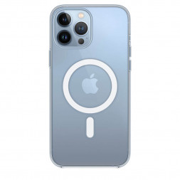 Чехол поликарбонатный для iPhone 13 Pro Max Apple MagSafe (прозрачный)