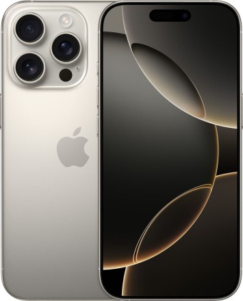 Смартфон Apple iPhone 16 Pro 256GB натуральный титан