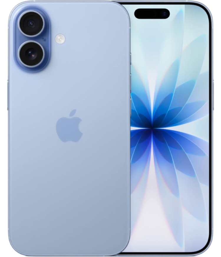 Смартфон Apple iPhone 17 256GB голубой (eSIM)