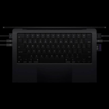 Ноутбук Apple MacBook Pro 16" M4 Pro 14c CPU, 20c GPU, 48/512GB чёрный космос (2024)
