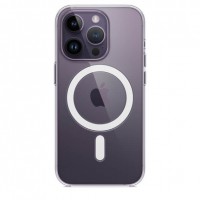 Силиконовый прозрачный чехол MagSafe для Apple iPhone 14 Pro (47855478)