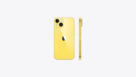 Смартфон Apple iPhone 14 128GB желтый (e-sim)