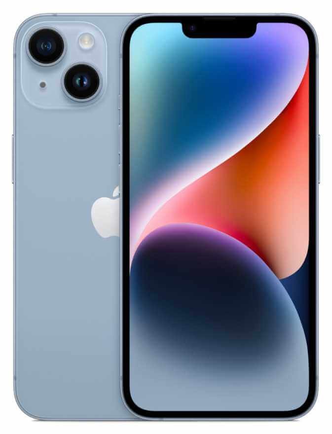 Apple iPhone 14 128GB голубой (2 SIM)